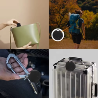 Navigation GPS de haute qualité Smart Key Finder Tracker Locator Tag Matériau plastique Compatible avec Air Tag et «Find My Device»