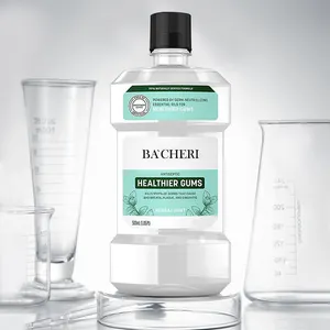 Oral Care Organic Charcoal Alcohol Free Anti Bacterial Refreshing Mint Flavors Mouth Wash Mouthwash