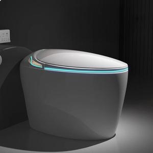 현대 휴대용 비데 화장실 욕실 럭셔리 위생 화장실 스마트 원피스 바닥 스마트 지능형 WC 화장실 - Product Image 1