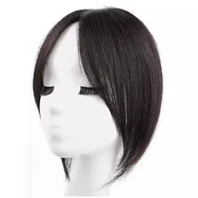 Center-parted natural color