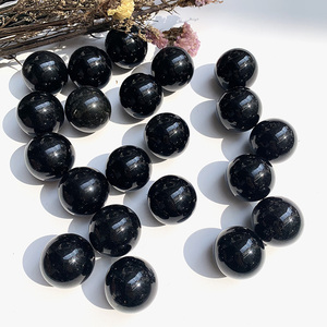 500g 3cm boule de cristal naturel boule d'<span class=keywords><strong>obsidienne</strong></span> noire <span class=keywords><strong>prix</strong></span> des pierres de guérison <span class=keywords><strong>obsidienne</strong></span> noire colorée pour la décoration intérieure - Product Image 3