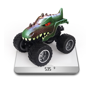 Camion dinosaure télécommandé JJRC 2.4G pour enfants, voiture télécommandée Jurassic avec chargeur et câble USB, jouets de simulation de dinosaures - Product Image 5