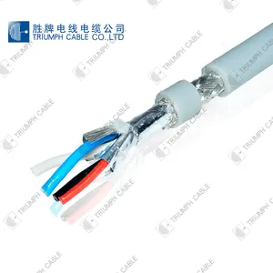 High Quality PVC Insulation DEVICENET 19/0.13TS 19/0.16TS Cable Bus Control Wire tinned Copper power cable