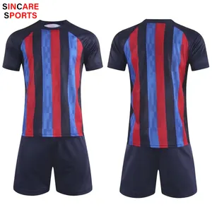 Le football de la nouvelle saison porte des uniformes de football de style club de qualité thaïlandaise approvisionnement d'usine