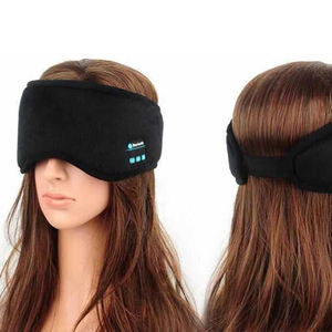 Cuffie per dormire Bluetooth maschera per gli occhi traversine laterali Blackout senza fili per dormire maschera per gli occhi - Product Image 6