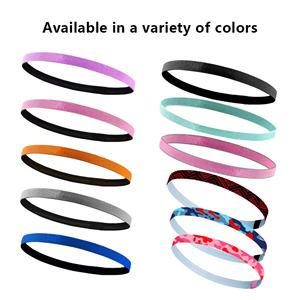 Bandeau de sport en tissu élastique nylon spandex personnalisé, promotionnel, pour la gym, le football, le tennis, pour femmes et hommes, vente en gros usine - Product Image 3