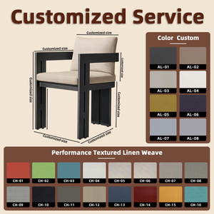 Fauteuil d'extérieur moderne en <span class=keywords><strong>aluminium</strong></span> avec tissu imperméable et mousse à séchage rapide pour villas, terrasses <span class=keywords><strong>de</strong></span> toit, restaurants, cafés et salons extérieurs - Product Image 2