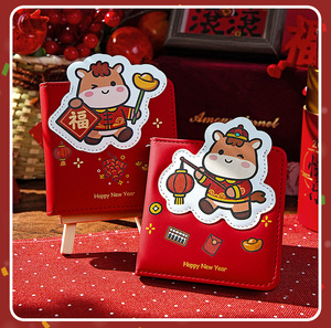 Wholesale of 2026 Year of <strong>the</strong> Horse Portable <strong>Notebook</strong> Square Cartoon Red Stamped <strong>Book</strong> Spring Festival Account <strong>Book</strong> - Product Image 6