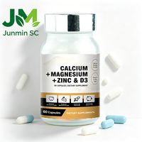 Complément Alimentaire OEM Multi-Vitamines D3 pour les Os et les Articulations, Complexe Calcium Magnésium Zinc en Comprimés pour Adultes, Soutien Immunitaire