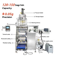Automatic Sugar Sachet Packing Machine Gluing Filling 4 Side Seal Multifunctional High Productivity 10g Packets for Vanilla