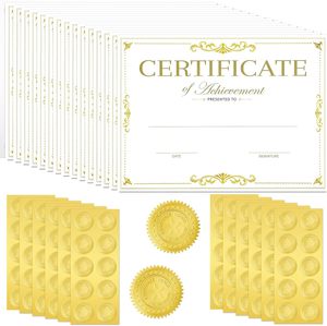 Certificat de réussite personnalisé Certificats de papier d'achèvement pour l'impression Diplôme de l'étudiant rustique du mois - Product Image 1
