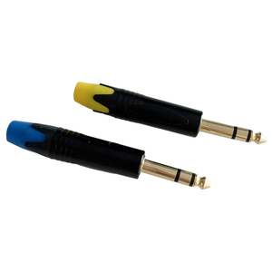 2025 Nhà Máy Chất Lượng Cao Stereo 6.35Mm 1/4 ''Đầy Màu Sắc Backshell Mono/Stereo Nhôm Guitar Âm Thanh Jack Kết Nối - Product Image 6