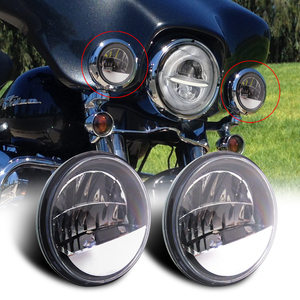 4.5 Pollici HA CONDOTTO Le Luci Fendinebbia Ausiliario di Guida Lampada Della Luce del Punto Luce Che Passa Per Harley Road King <span class=keywords><strong>Softail</strong></span> - Product Image 5