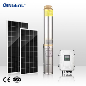Pompe solaire industrielle de 4 pouces en acier inoxydable 110V 2HP à grand débit pour les distributeurs d'irrigation agricole au Nigeria - Product Image 6