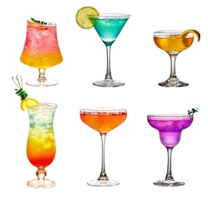 Vente flash : Verres à vin géants pour centre de table de mariage, cocktail <span class=keywords><strong>Margarita</strong></span>, 275 ml/190 ml, style européen, vaisselle pour les fêtes - Product Image 6