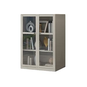 कारखाने की कीमत आधुनिक लिविंग रूम कैबिनेट व्हाइट अलमारी स्टील <span class=keywords><strong>2</strong></span> दरवाजे कैबिनेट - Product Image 6