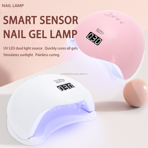 Lampe à ongles intelligente à détection infrarouge, machine de séchage rapide pour gel à ongles détachable, lampe de cuisson dédiée aux ongles press-on 100-240V - Product Image 1