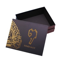 Boîte d'emballage cadeau de parfum noir de luxe masque Bracelet de soins de la peau pierre précieuse carton de jade boîte de papier cadeau saint valentin avec logo
