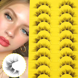 Nvisible banda cenizas 10 AIRs 3D aux Ink Ashes atoural short ranransparent <span class=keywords><strong>Terrier</strong></span> Ashes Lear y Soft yyelashes xtension - Product Image 6