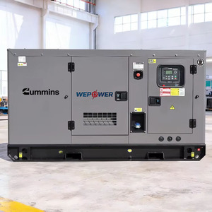 Groupe électrogène diesel industriel silencieux Perkins sur mesure 30 kW 50 kW 100 kW 200 kW, génération d'<span class=keywords><strong>électricité</strong></span> à énergie illimitée, portable avec ATS - Product Image 1