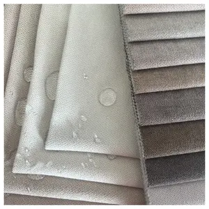 Living Room Furniture Fabric Polyester Home Deco Upholstery Fabric Waterproof Linen Like Sofa Upholstery Fabric