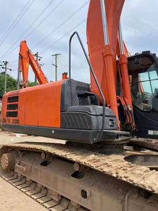 รถขุดไฮดรอลิกตีนตะขาบขนาดกลาง Hitachi Zaxis 200-5G รุ่น Zx200 มือสอง เครื่องจักรก่อสร้างสำหรับงานวิศวกรรม - Product Image 3