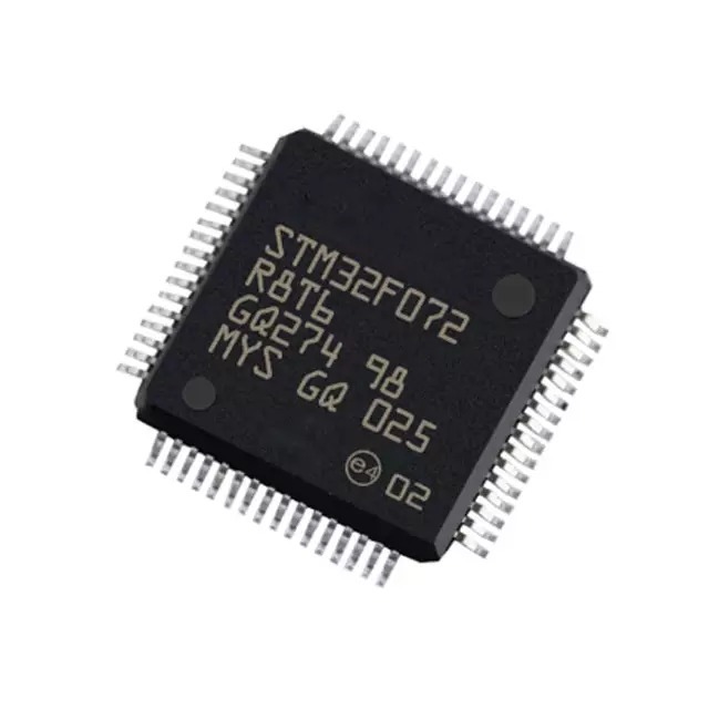 STM32F072RBT6 MCU 32Bit ARM Cortex M0 RISC 128KB Flash New Original LQFP-64