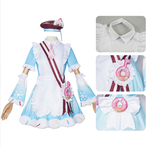 Costume d'anime pour femmes à prix avantageux, robe lolita, robe de femme de chambre, costume de fête d'Halloween pour femmes, jeu de rôle - Product Image 5