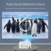Proyector Hotack L003T Smart Android TV Phone WIFI, Full HD, 2300 Lúmenes, Cine en Casa, Video Proyector LCD LED Mini