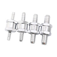 Clapet anti-retour unidirectionnel Etrany pour essence et diesel, en aluminium
