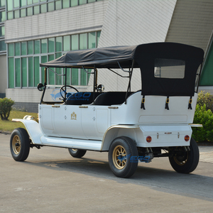 Nuevo Carro Eléctrico de Lujo de 8 Plazas para Turismo en la Playa, Estilo Clásico Vintage - Product Image 6