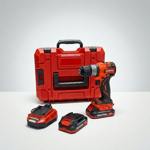 <span class=keywords><strong>Taladro</strong></span> <span class=keywords><strong>Percutor</strong></span> Profesional Inalámbrico de 20V y 13mm con Motor sin Escobillas, Juego de Herramientas Eléctricas con Diámetro Máximo de Perforación de 32mm para Madera, Hormigón y Metal - Product Image 1