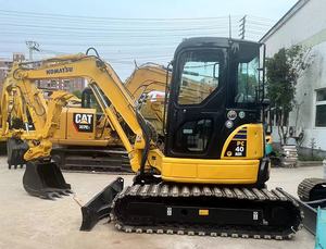 Venta caliente usado Komatsu PC40 Mini excavadora sobre orugas PC35 PC55 PC50 PC30 4 toneladas precio bajo en stock en Shanghai para la venta - Product Image 2