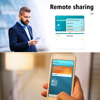 Ampoule connectée WiFi SIXWGH 9W HomeKit à changement de couleur, 16 millions de couleurs, blanc réglable (2700K-6500K), compatible avec Alexa/Google Home APP