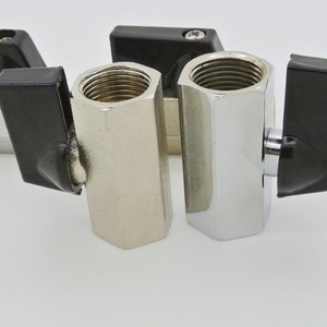 Shop Entrance Male Thread Stainless Steel <b>Adapter</b> 304 For Pneumatic Circuit Rectangle Shape - Product Image 1