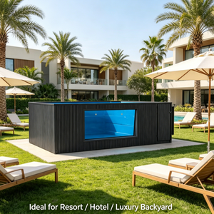 Composite Surround Bespoke Villa Prefabricate Modular System Clad Deck Commercial Engineer Solution Premium Container Swim Pool - Product Image 1