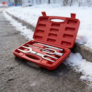 Kit de 5 outils de séparation de rotules pour voitures et camions légers, utilisable avec des marteaux pneumatiques et conventionnels - Product Image 3