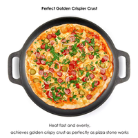 Ensemble de 7 ustensiles de cuisine en fonte Bright Houseware : Cocotte, Poêle à frire, Plaque de cuisson – Écologique, Pré-culotté, Style américain, Compatible four