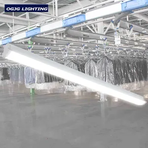 Lampe led suspendue moderne en aluminium, interrupteur chaîne de traction, éclairage pour atelier - Product Image 5