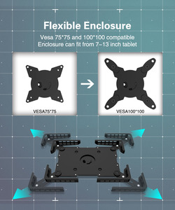 <span class=keywords><strong>Support</strong></span> mural universel fixe de 7 à 10 pouces <span class=keywords><strong>Support</strong></span> mural pour tablette - Product Image 5