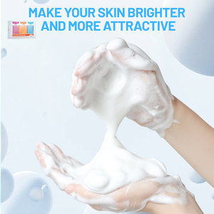 Ensemble de savons éclaircissants naturels Aichun Beauty, collagène, vitamine C, acide hyaluronique pour la peau, savons faits à la main à la rose, vente en gros - Product Image 4
