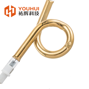 Tube chauffant infrarouge en forme d'oméga de 100W-6KW, plusieurs types, semi-plaqué or - Product Image 4