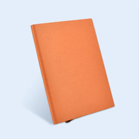 Vente chaude A5 spirale planificateur Logo personnalisé imprimé en cuir PU cahier à couverture rigide académique et écriture cadeau A6 taille reliure thermique
