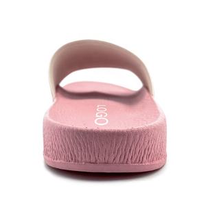 Greatshoe-Sandalias deslizantes personalizadas para hombre y mujer, zapatillas rosas con absorción de impacto OEM, venta al por mayor - Product Image 4