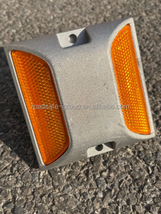 Marcador de Seguridad Vial de Aluminio Tipo Ojo de Gato, Reflectante, Económico, para Pavimento - Product Image 6