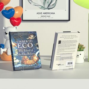 Acrylic cuốn sách đứng tùy chỉnh Acrylic kệ sách chủ rõ ràng Tablet chủ với gờ - Product Image 4