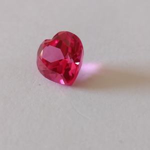 Producto en Oferta: Rubí Sintético Cultivado en Laboratorio, Corte Corazón, Gema Suelta para Joyería, Rubí Hecho a Mano para la Elaboración de Joyas - Product Image 6