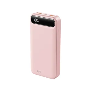 Carregador de bateria externa de alta qualidade para iPhone 10000mah 20000mah banco de potência de carregamento rápido PD22.5W