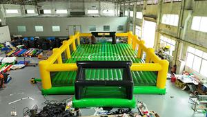 Terrain de football gonflable de sport en plein air en PVC personnalisé de 0,55 mm d'épaisseur, amusement pour enfants, installation facile, capacité de 1000 kg, <span class=keywords><strong>château</strong></span> CE - Product Image 5