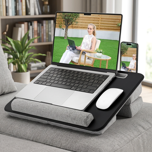 CYKE Adjustable Portable Foldable Wood <b>Laptop</b> <b>Desk</b> with Convertible Design and Wall Mount <b>for</b> Home Use Dormitory Bed Study - Product Image 3